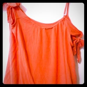 Mossimo Peach Dressy Top